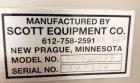 Used Scott Horizontal Cylindrical Plow Type Mixer