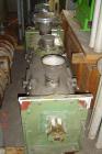 USED: Servar-Lodige type plow mixer. Material of construction is stainless steel on product contact parts. Total capacity 5.3 cubic feet (150 liter). Working capacity 3.5 cubic feet (100 liter). 17.6...