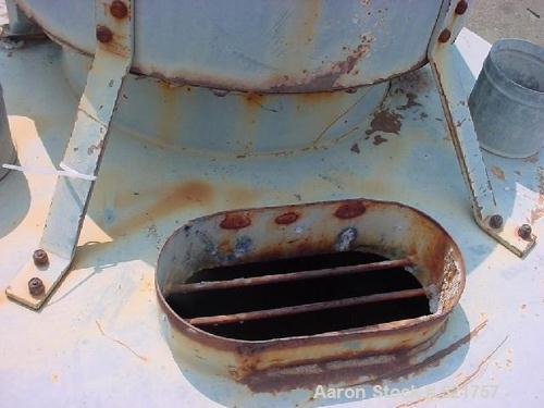 USED: 40 gallon working capacity Day pony mixer, model 3A. Singlemotion design with (4) stainless steel blades and (1) baffle. Carbonsteel mix can is 26" diameter x 18" deep. Manual crank lift off mi...