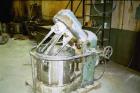 USED: 7.5 hp Hockmeyer variable speed pony mixer with 75 gallonworking capacity tub.