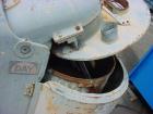 USED: 40 gallon working capacity Day pony mixer, model 3A. Singlemotion design with (4) stainless steel blades and (1) baffle. Carbonsteel mix can is 26
