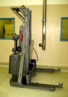 Used Day Single Motion Pony Mixer, Model 4, stainless steel contact area. 125 gallon working capacity. (3) Agitator blades turning at 32 rpm. (1) Fixed baffle counter-balanced top head. Driven by an ...