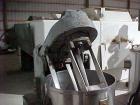 Used Day Pony Mixer, 40 gallon working capacity; stainless steel contact parts; 3 center mixing blades and 2 close to sides; 5 hp, 2 speed, 3/60/220 volt drive motor.