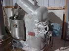 Used-Day Pony Mixer.  40 Gallon mixing tub, stainless steel, 2 speed motor.  Tub is 21-1/2" high, 27-1/2 ID (7.38 cubic feet...