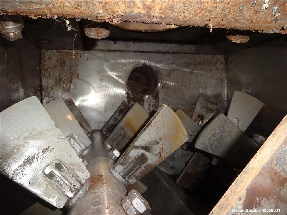 Used Hayes & Stolz Twin Shaft Continuous Pug Mixer, Model DA20-0609