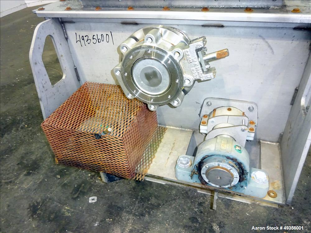 Used Hayes & Stolz Twin Shaft Continuous Pug Mixer, Model DA20-0609