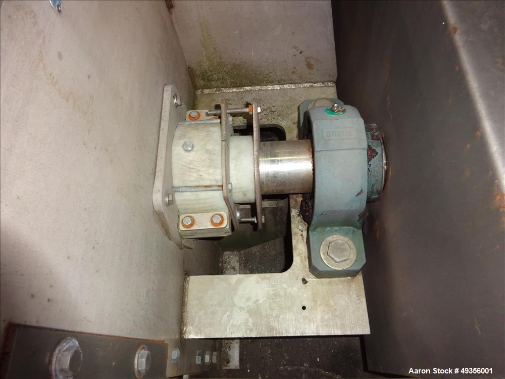 Used Hayes & Stolz Twin Shaft Continuous Pug Mixer, Model DA20-0609