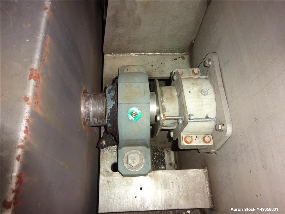 Used Hayes & Stolz Twin Shaft Continuous Pug Mixer, Model DA20-0609