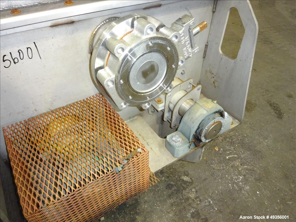 Used Hayes & Stolz Twin Shaft Continuous Pug Mixer, Model DA20-0609