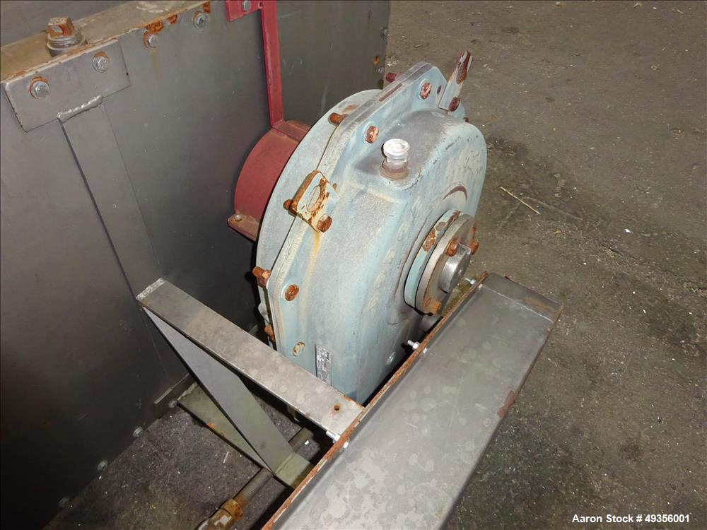Used Hayes & Stolz Twin Shaft Continuous Pug Mixer, Model DA20-0609