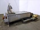 Used Hayes & Stolz Twin Shaft Continuous Pug Mixer, Model DA20-0609