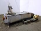 Used- Hayes & Stolz Twin Shaft Continuous Pug Mixer, Model DA20-0609