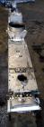 Used KWS Continuous Twin Shaft Paddle Mixer/Pug Mill, 304 Stainless Steel. (2) 6