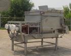 USED: Rietz model RS-23-K3205 twin screw mixer/blender. It has a 2,500 lb or 61 cubic foot capacity. It is equipped with pne...