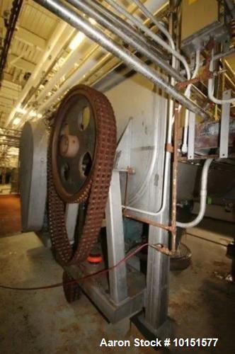 Used 250 Cubic Foot Stainless Steel Ribbon Blender | Heavy-Duty Industrial Mixing System