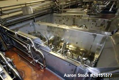 Used 250 Cubic Foot Stainless Steel Ribbon Blender | Heavy-Duty Industrial Mixing System