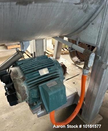 Used 250 Cubic Foot Stainless Steel Ribbon Blender | Heavy-Duty Industrial Mixing System