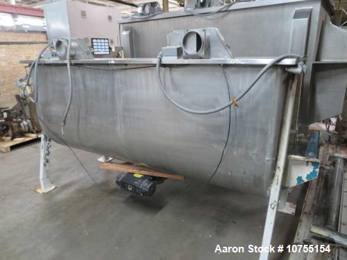 Used 120 Cubic Foot Double Ribbon Blender