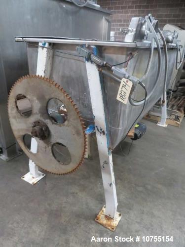 Used 120 Cubic Foot Double Ribbon Blender