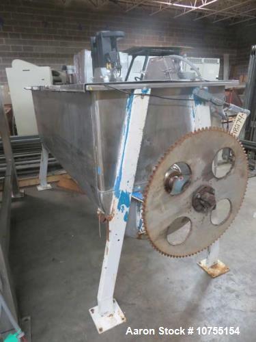 Used 120 Cubic Foot Double Ribbon Blender