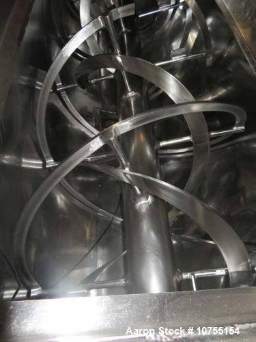 Used 120 Cubic Foot Double Ribbon Blender