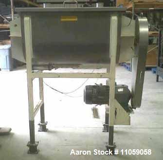 Used- Stainless Steel Ribbon Blender