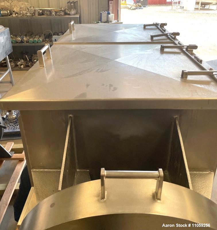 Used 30 Cu.Ft. Sanitary Stainless Steel Ribbon Blender