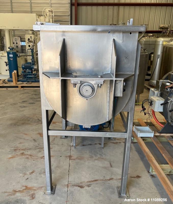 Used-30 Cu.Ft. Sanitary Stainless Steel Ribbon Blender