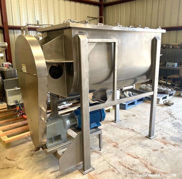 Used 30 Cu.Ft. Sanitary Stainless Steel Ribbon Blender