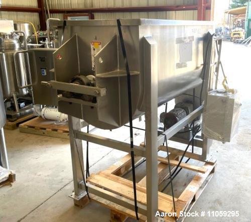 Used 20 Cubic Ft. Sanitary Stainless Steel Ribbon Blender