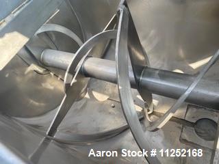 Used-Stainless Steel Ribbon Mixer