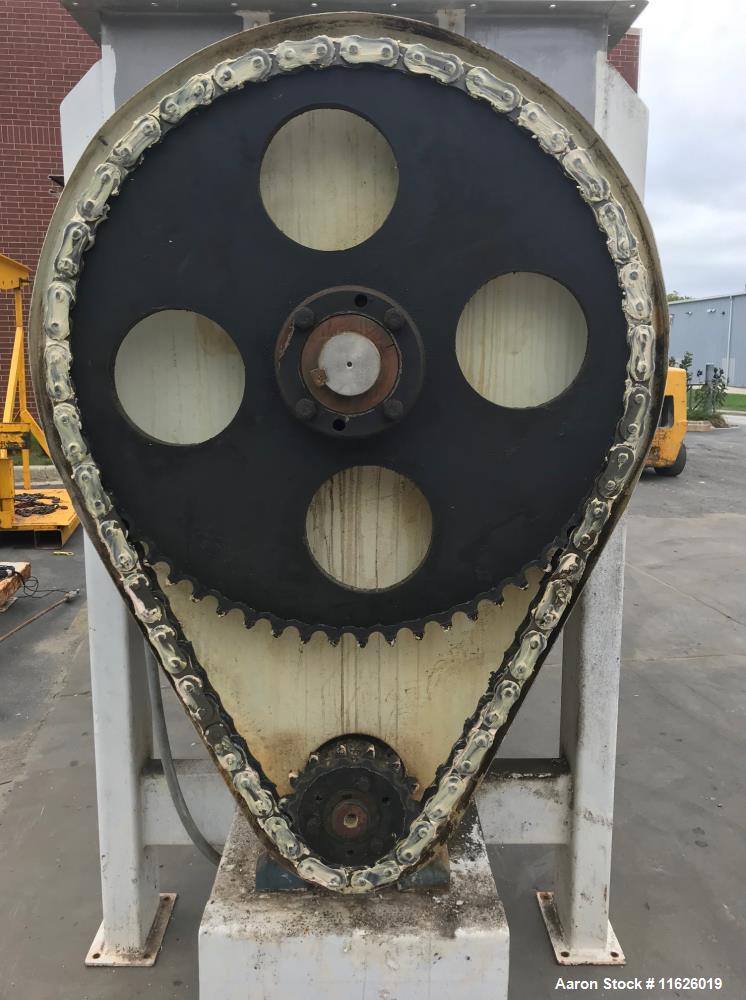 Used Ribbon Blender, 140 Cubic Foot, Stainless Steel.