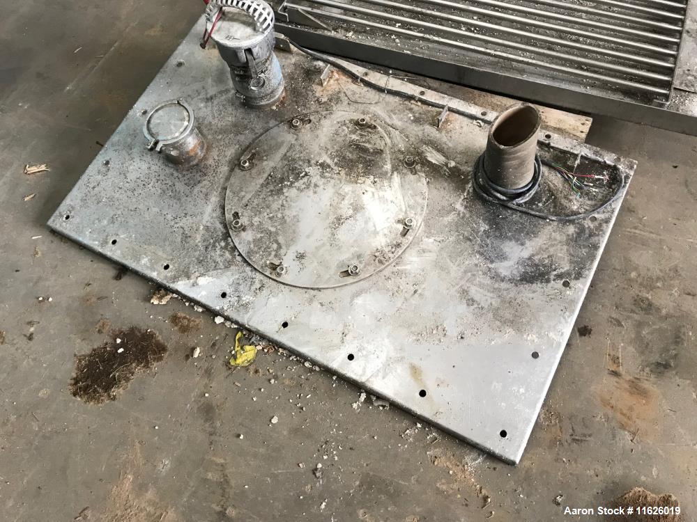 Used Ribbon Blender, 140 Cubic Foot, Stainless Steel.