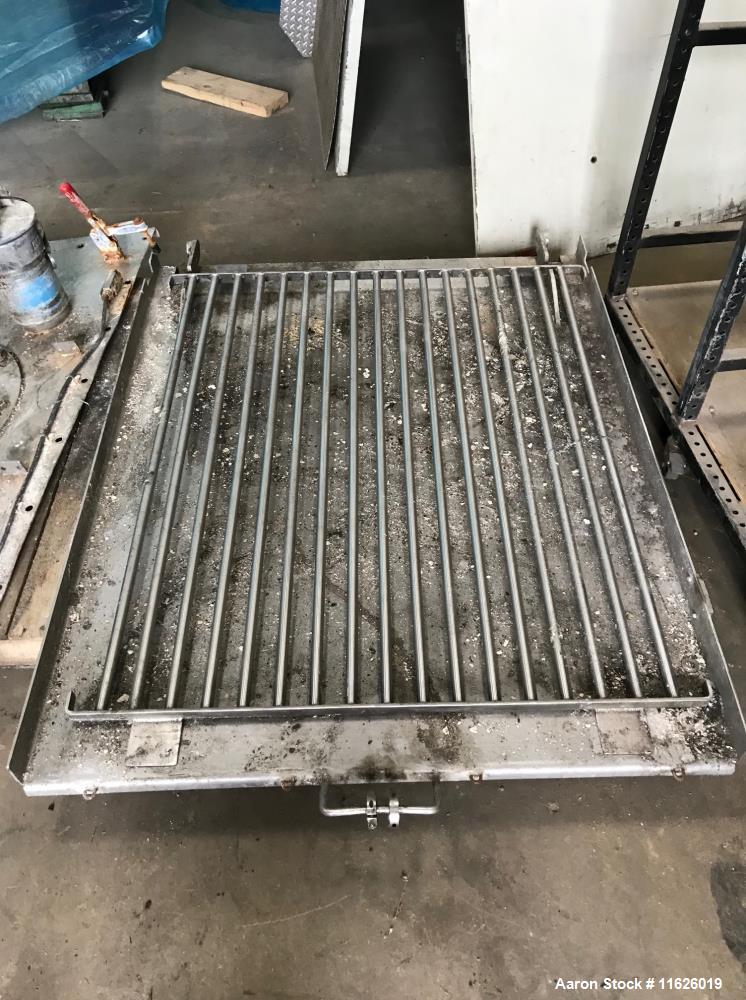 Used Ribbon Blender, 140 Cubic Foot, Stainless Steel.