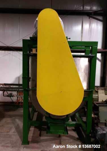 Used 100 Cubic Foot Double Spiral Ribbon Mixer.