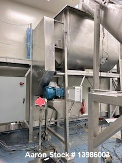 Used William Banks 60 Cubic Foot Stainless Steel Double Ribbon Blender