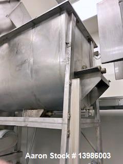 Used-William Banks 60 Cubic Foot Stainless Steel Double Ribbon Blender