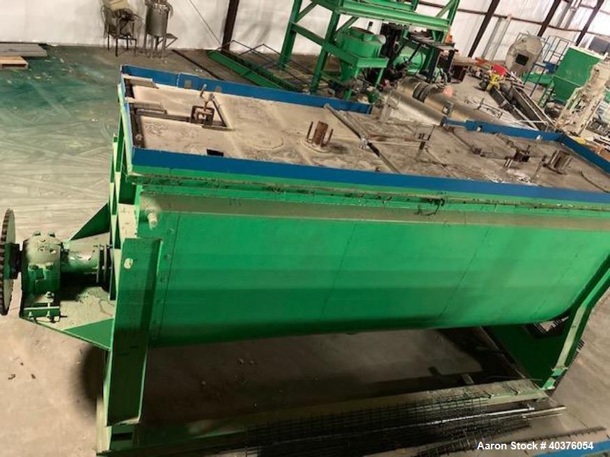 Used 300 Cubic Foot SS Jacketed SS Double Ribbon Blender