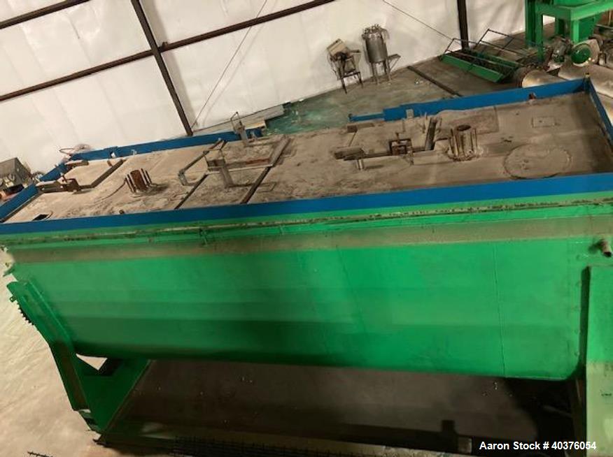 Used 300 Cubic Foot SS Jacketed SS Double Ribbon Blender