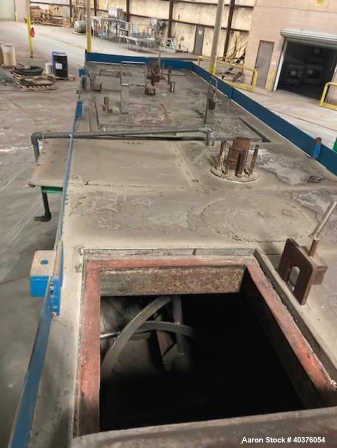 Used 300 Cubic Foot SS Jacketed SS Double Ribbon Blender