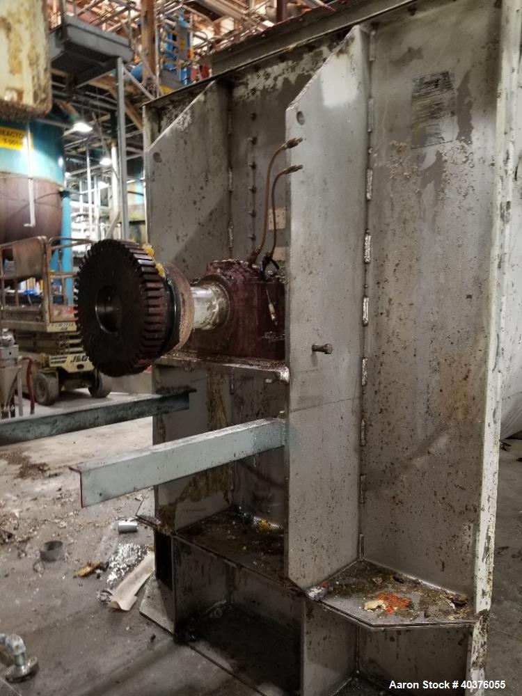 Used Young 200 Cubic Foot Stainless Steel Jacketed Double Ribbon Blender Mixer