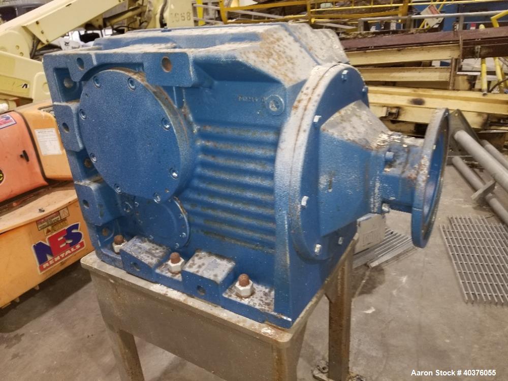 Used Young 200 Cubic Foot Stainless Steel Jacketed Double Ribbon Blender Mixer