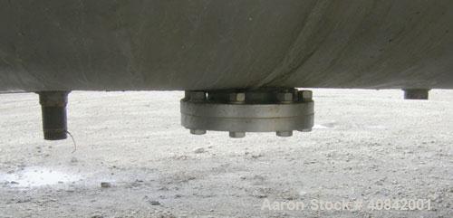 Used American Process Ribbon Blender, model BMT. Cylindrical mixing chamber, stainless steel.  (No drive)