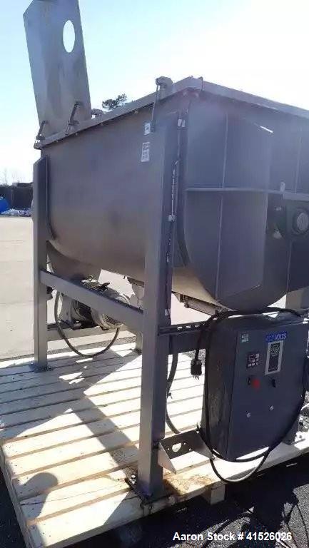Used 52 Cubic Foot Stainless Steel Food Grade Double Ribbon Blender