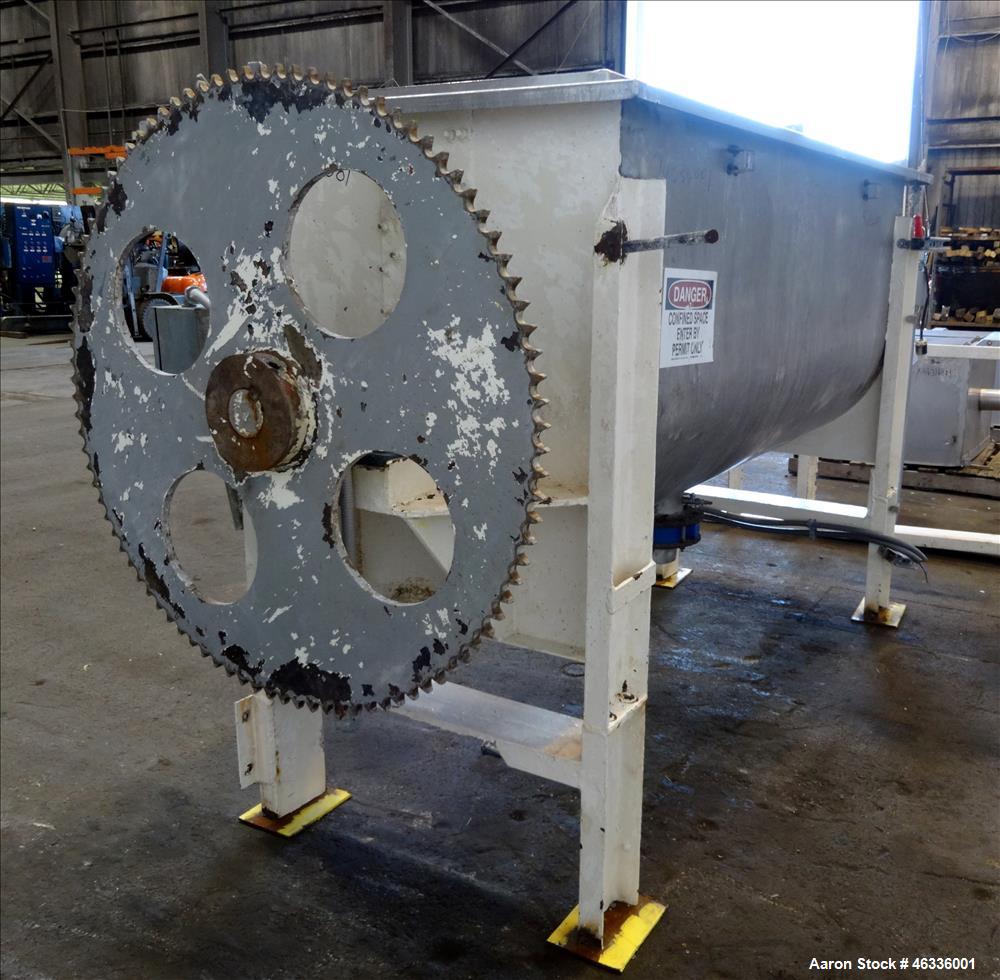 Used Ribbon Blender, 304 Stainless steel.
