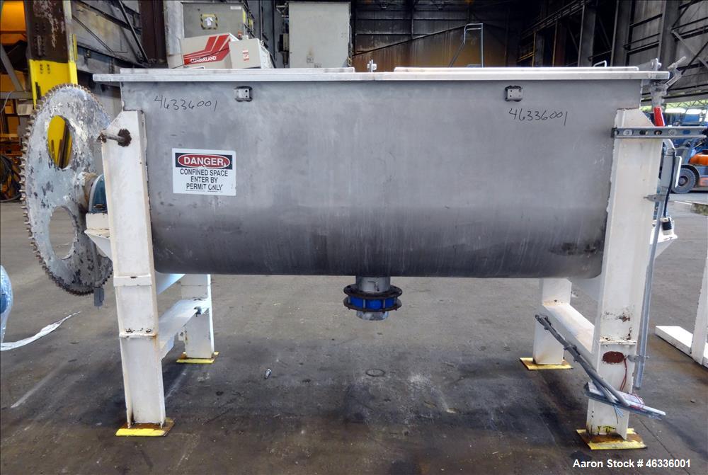 Used Ribbon Blender, 304 Stainless steel.