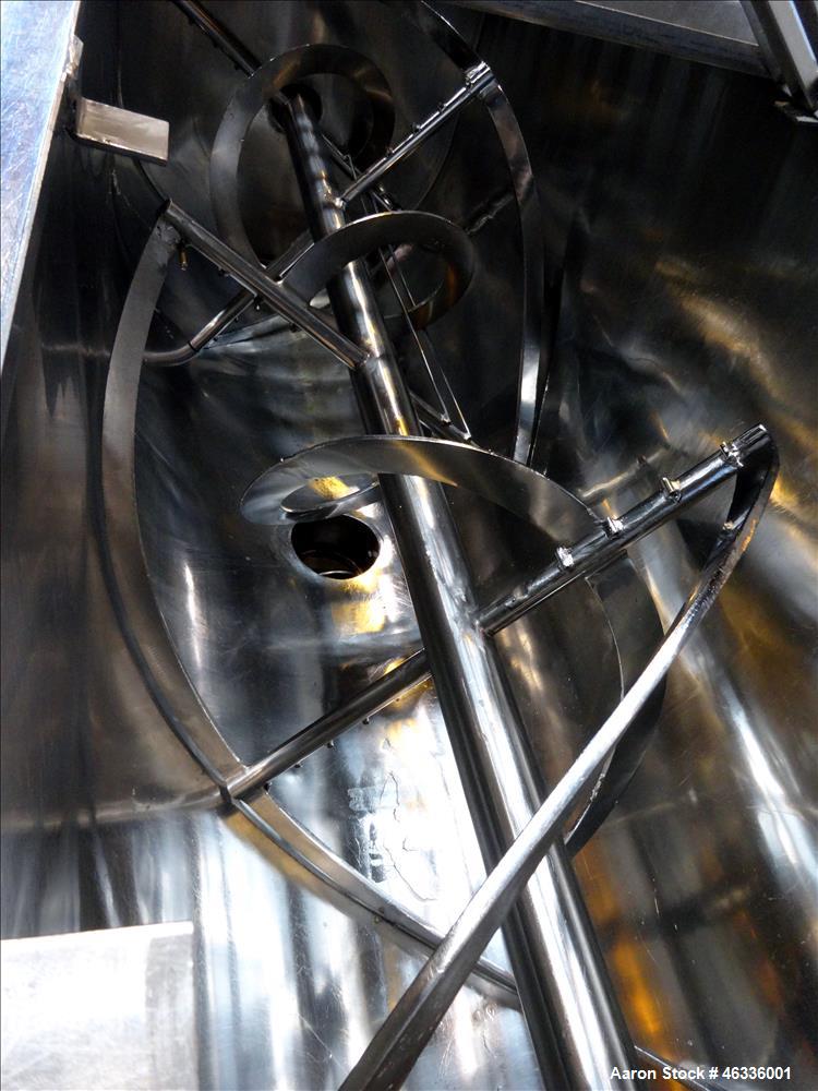 Used Ribbon Blender, 304 Stainless steel.