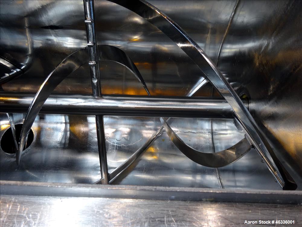 Used Ribbon Blender, 304 Stainless steel.
