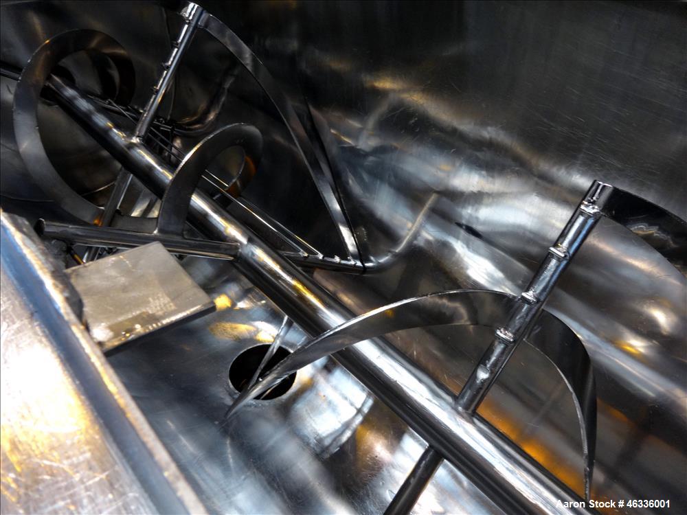 Used Ribbon Blender, 304 Stainless steel.