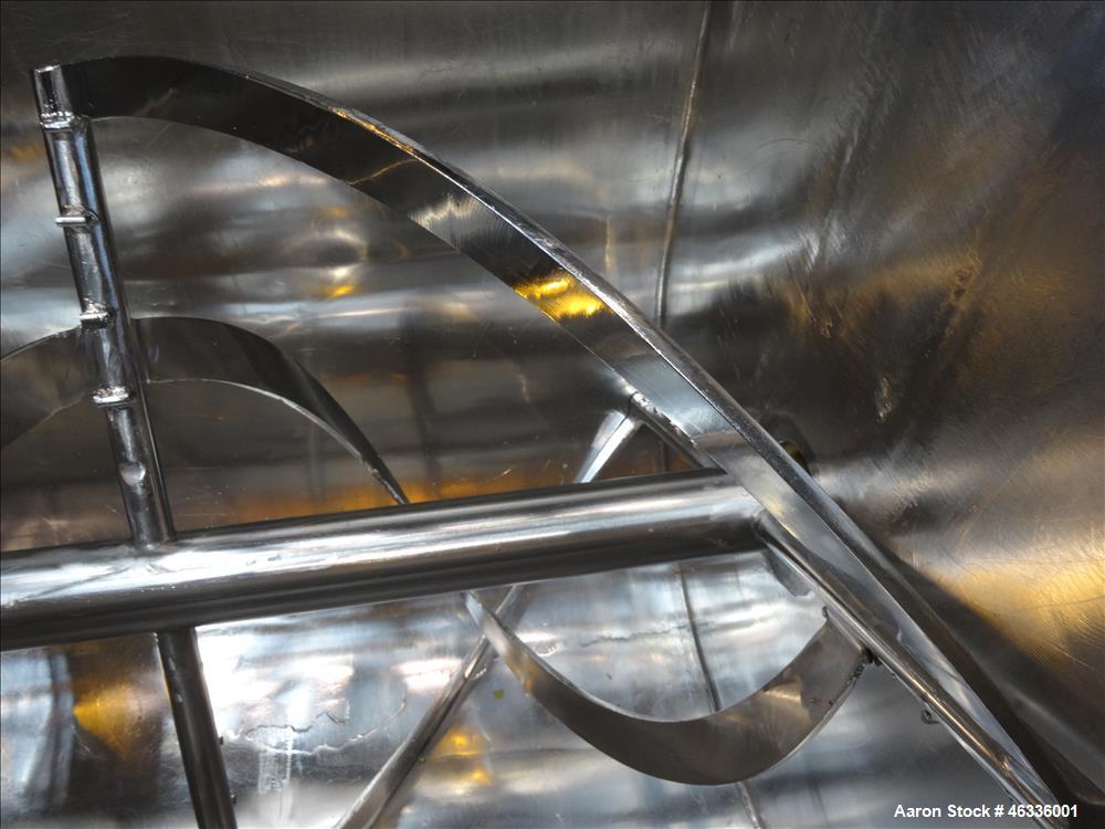 Used Ribbon Blender, 304 Stainless steel.